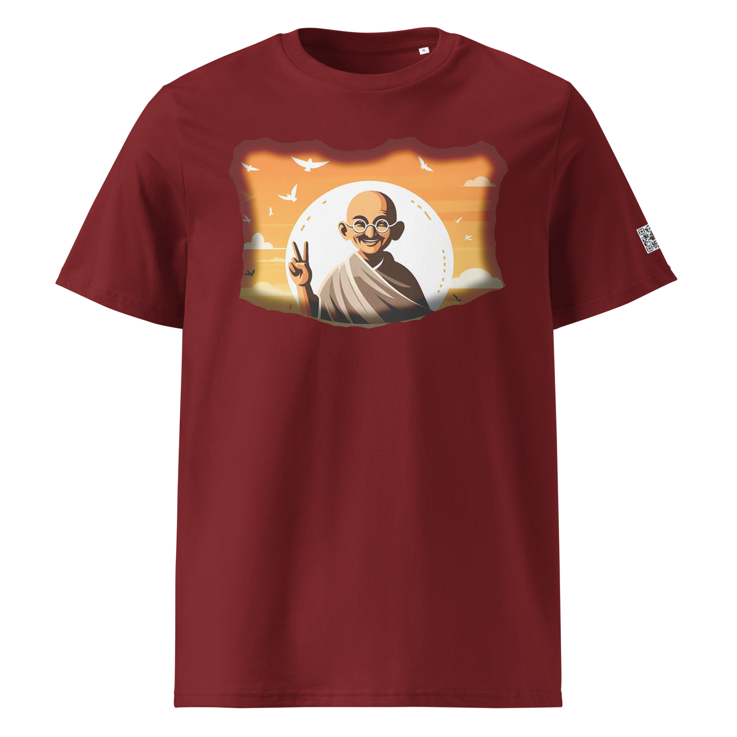 celebratingppl t-shirt design of Gandhi