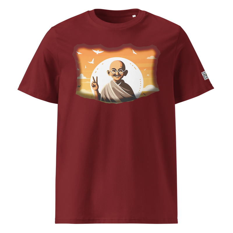 celebratingppl t-shirt design of Gandhi