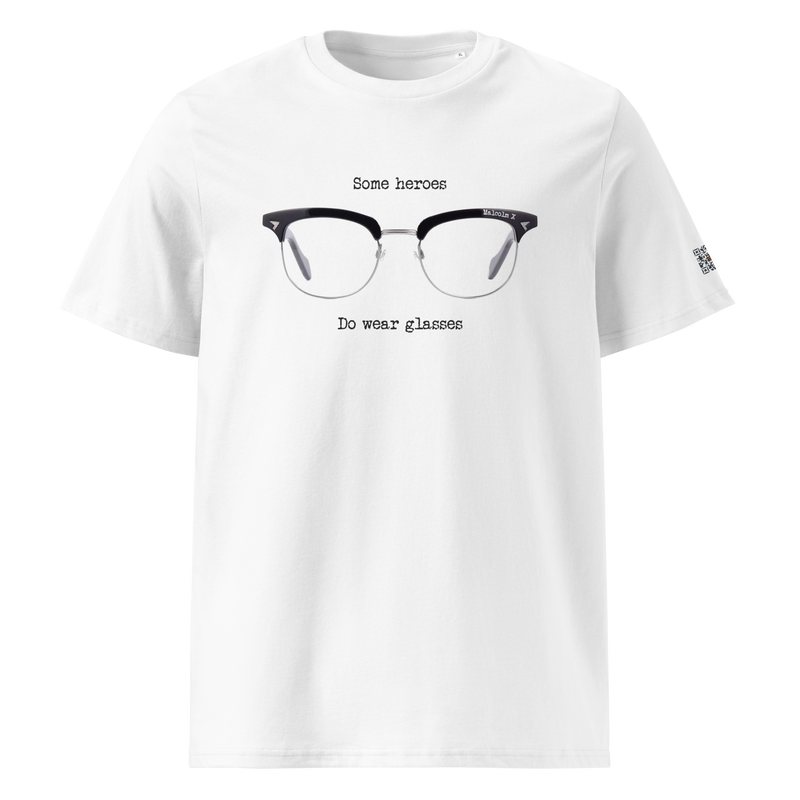 Malcolm X Heroes wear glasses CelebratingPPL