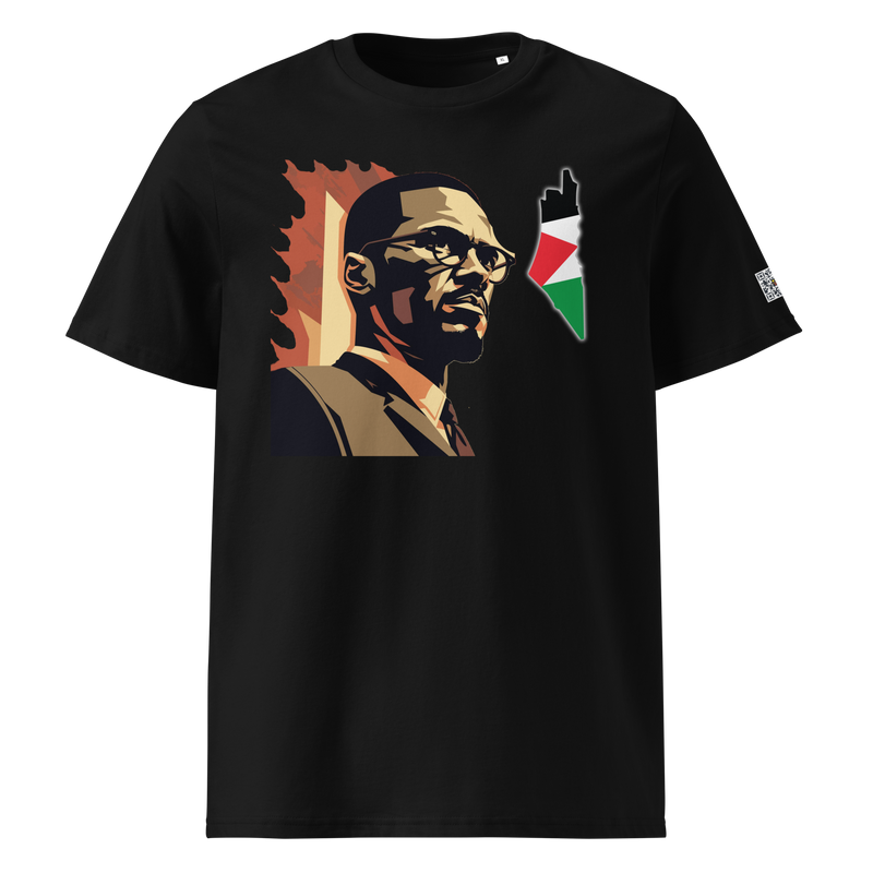 Malcolm X, On fire,  Map of Palestine