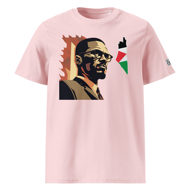 Malcolm X, On fire,  Map of Palestine