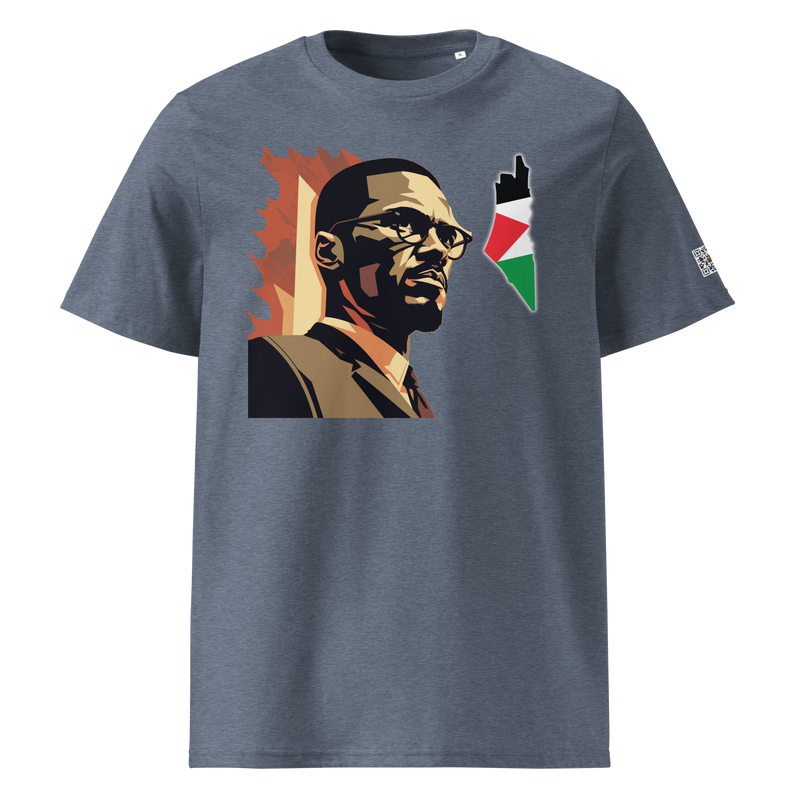 Malcolm X, On fire,  Map of Palestine