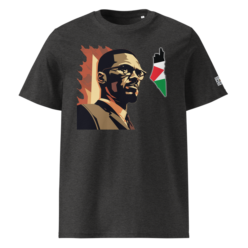 Malcolm X, On fire,  Map of Palestine