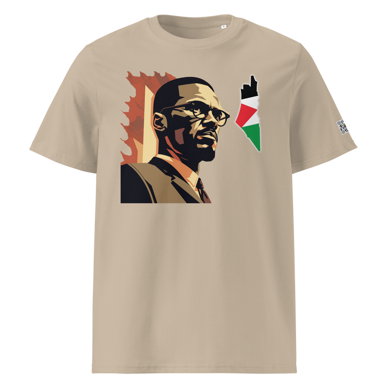 Malcolm X, On fire,  Map of Palestine