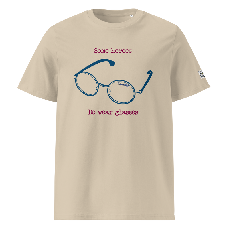 Gandhi - Heroes wear glasses