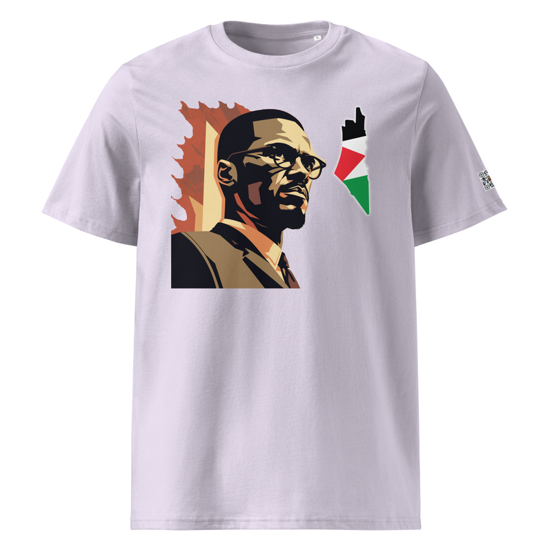 Malcolm X, On fire,  Map of Palestine