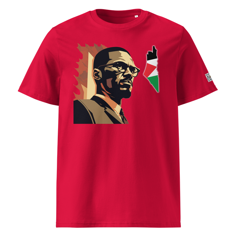 Malcolm X, On fire,  Map of Palestine