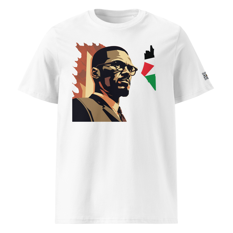 Malcolm X, On fire,  Map of Palestine